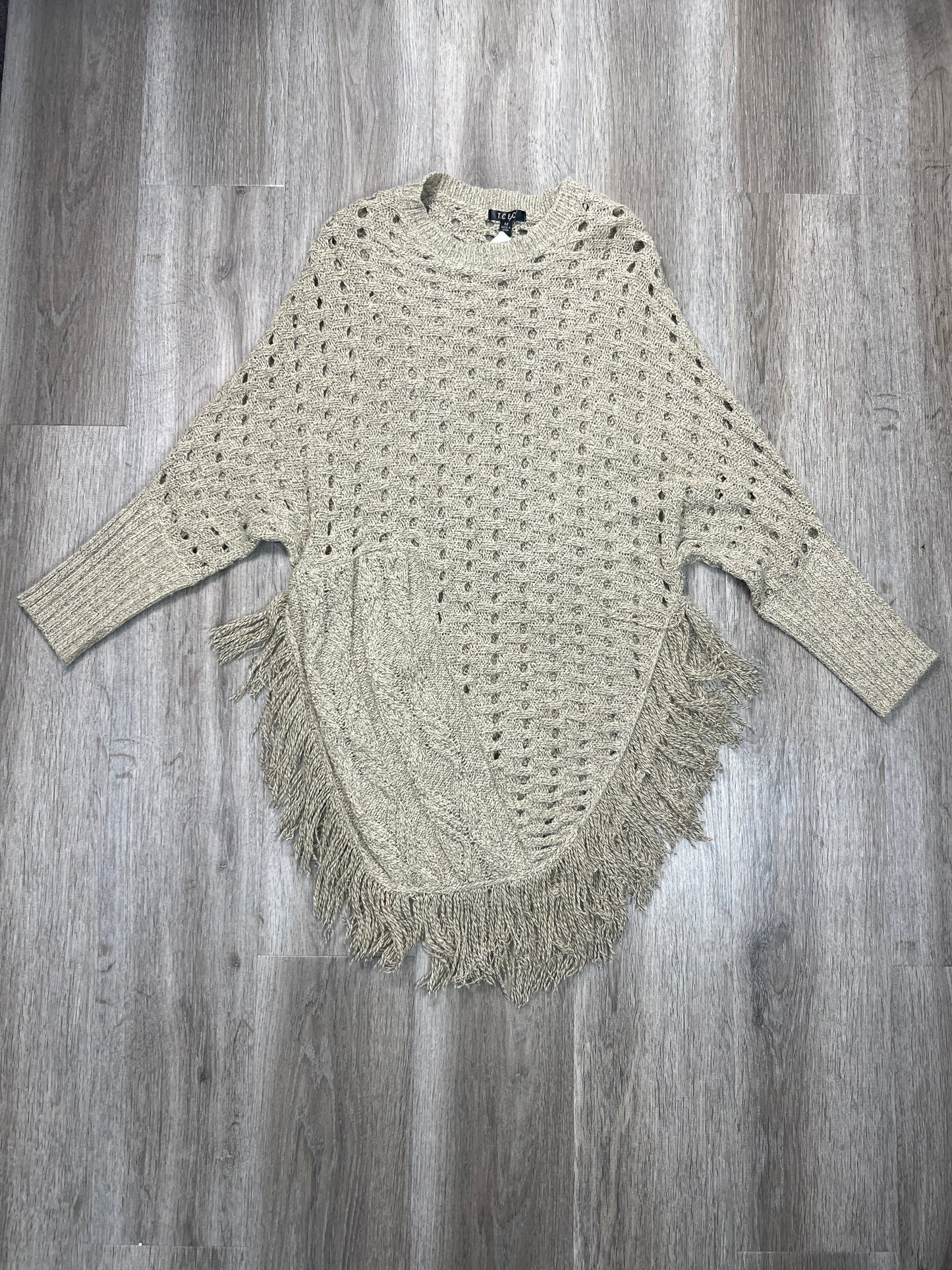 Sweater By Tcec In Beige, Size: M