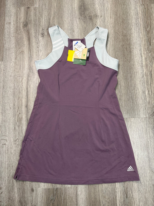 Athletic Dress By Adidas In Purple, Size: M