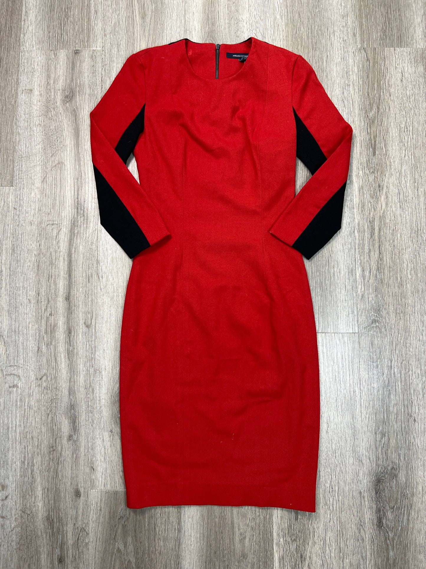 Dress Work By French Connection In Red, Size: S