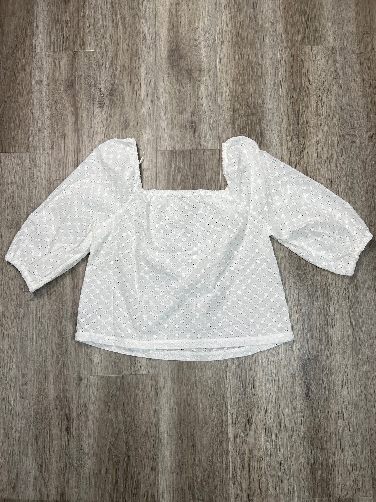 Top Long Sleeve By Sanctuary In White, Size: L