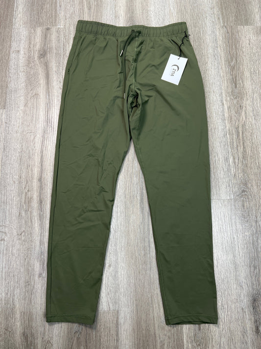 Athletic Pants By Zyia In Green, Size: M