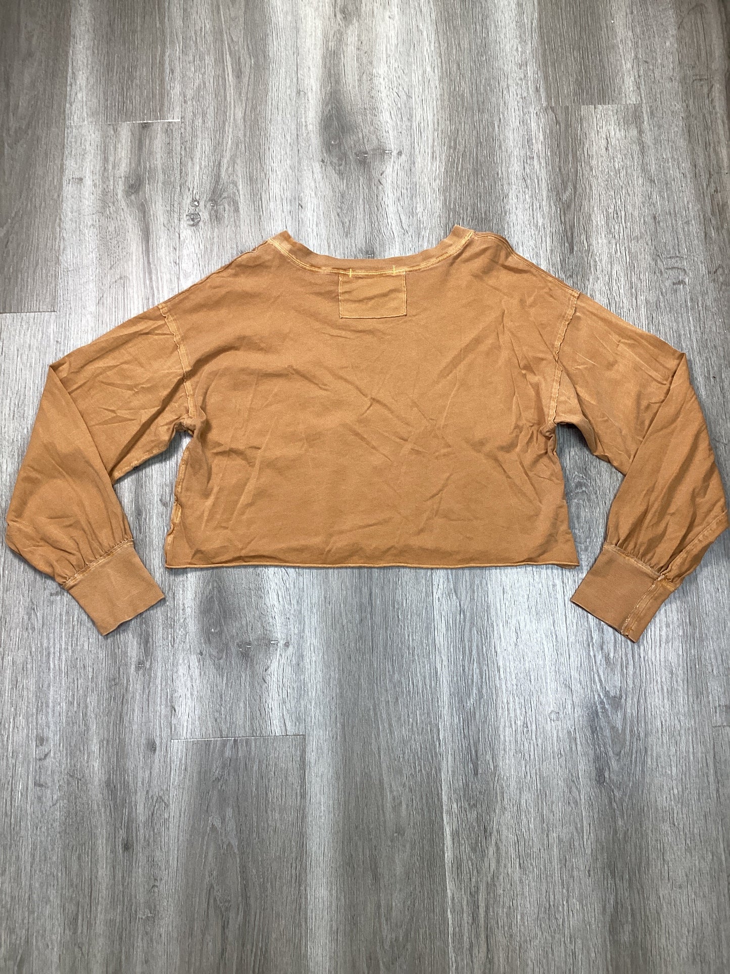 Top Long Sleeve By We The Free In Orange, Size: S