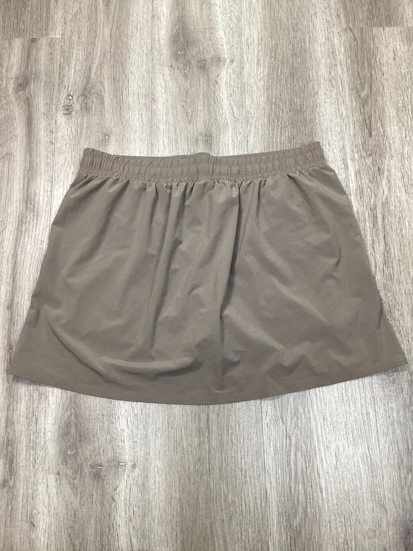 Athletic Skort By All In Motion In Brown, Size: L