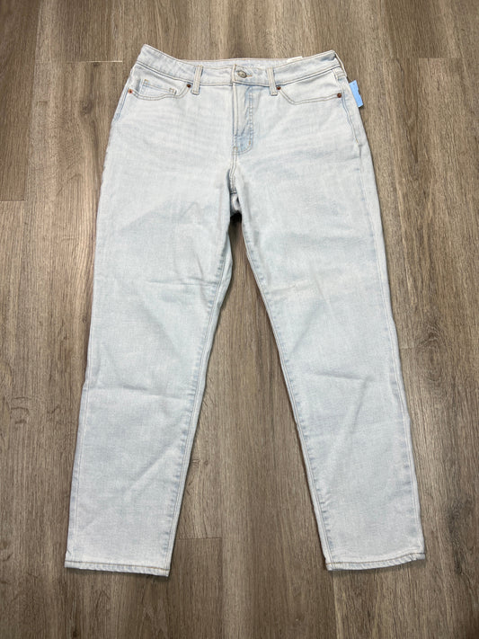 Jeans Straight By Old Navy In Blue Denim, Size: 10