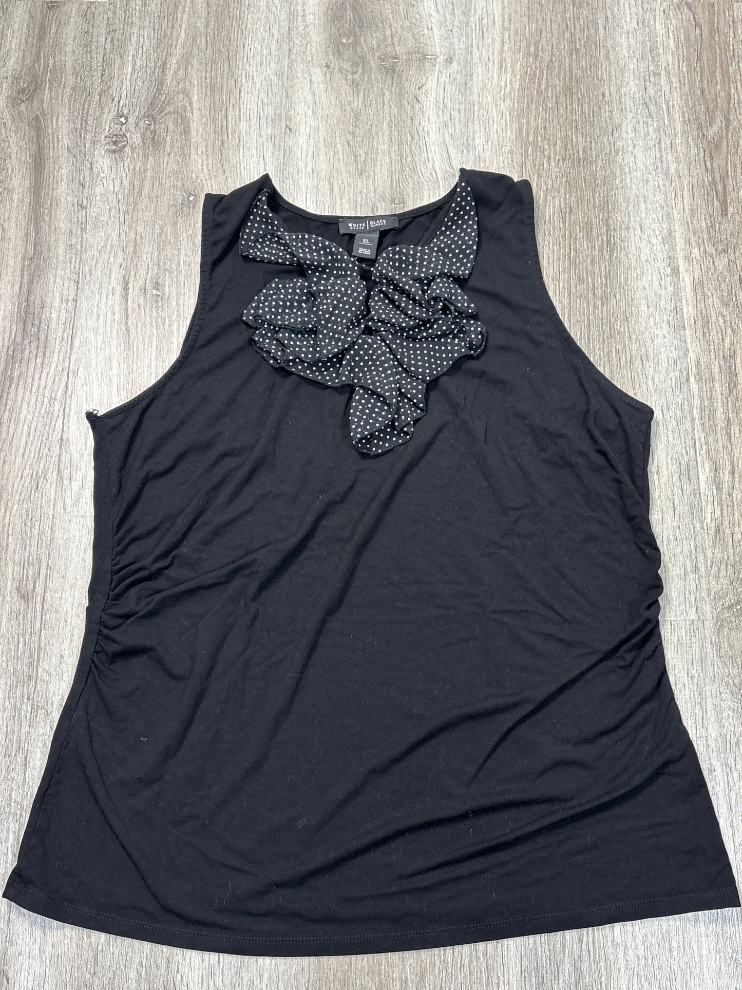 Top Sleeveless By White House Black Market In Black, Size: Xl