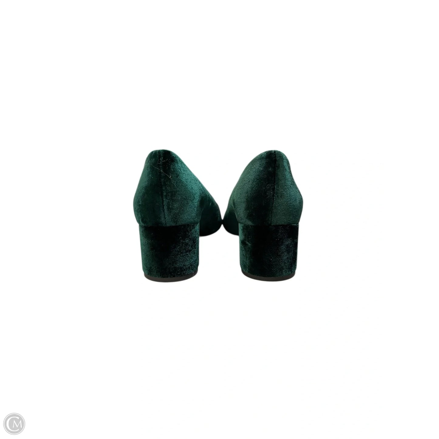 Shoes Heels Block By J. Crew In Green, Size: 8.5