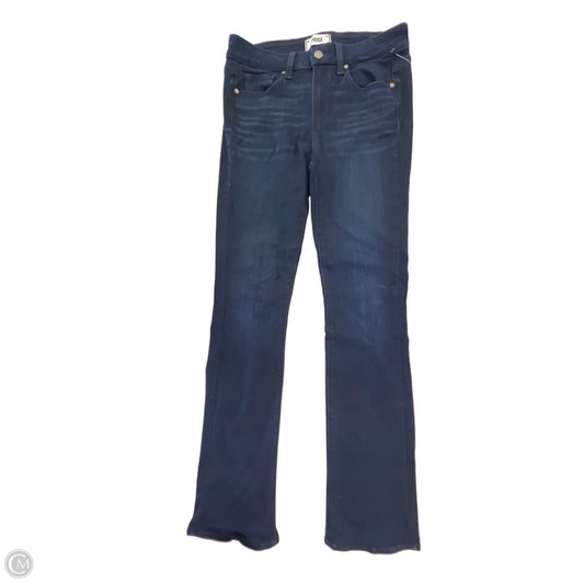 Jeans Flared By Paige In Blue Denim, Size: 6
