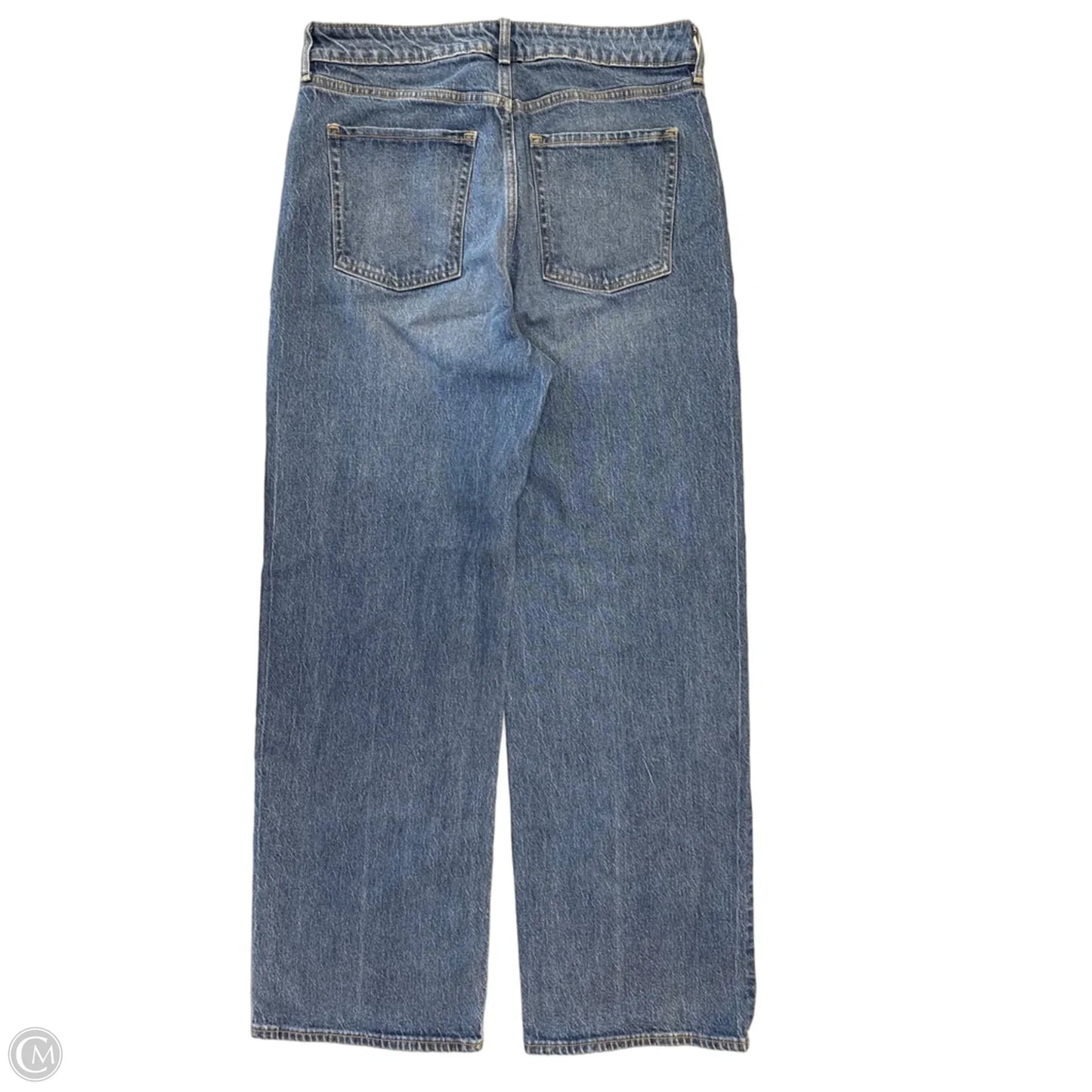 Jeans Wide Leg By Old Navy In Blue Denim, Size: 10