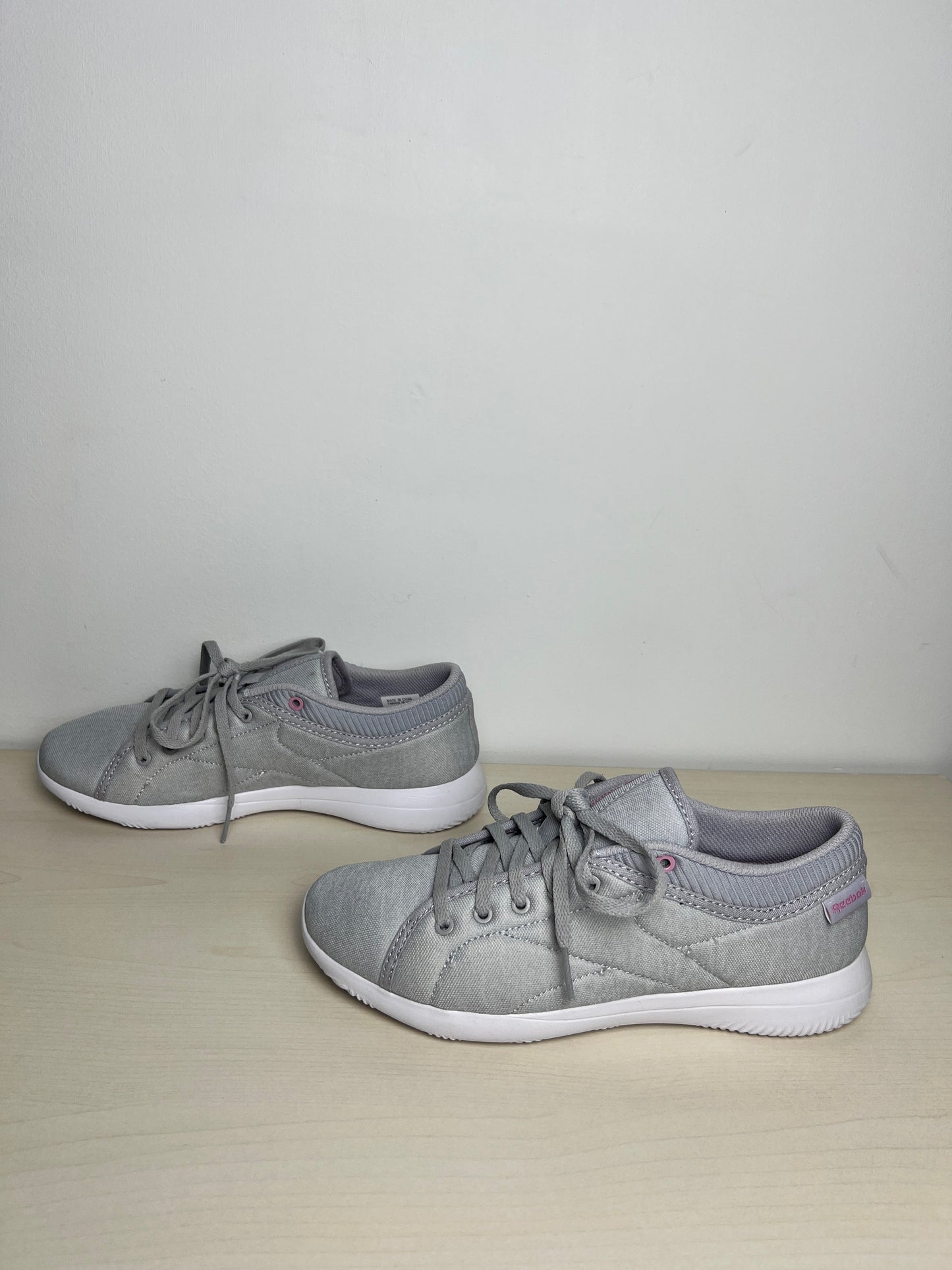 Shoes Athletic By Reebok In Grey, Size: 7