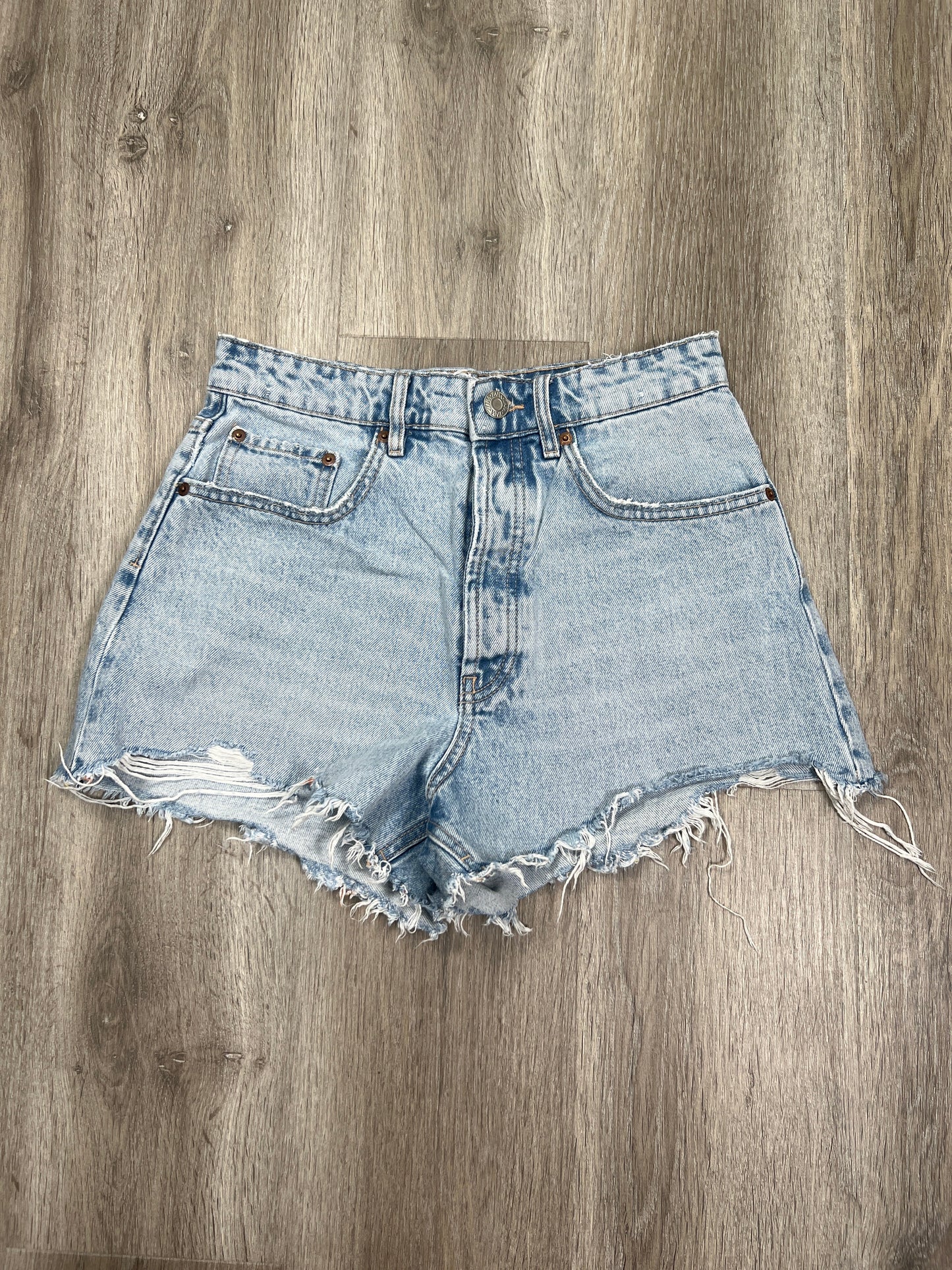 Blue Denim Shorts Zara, Size S