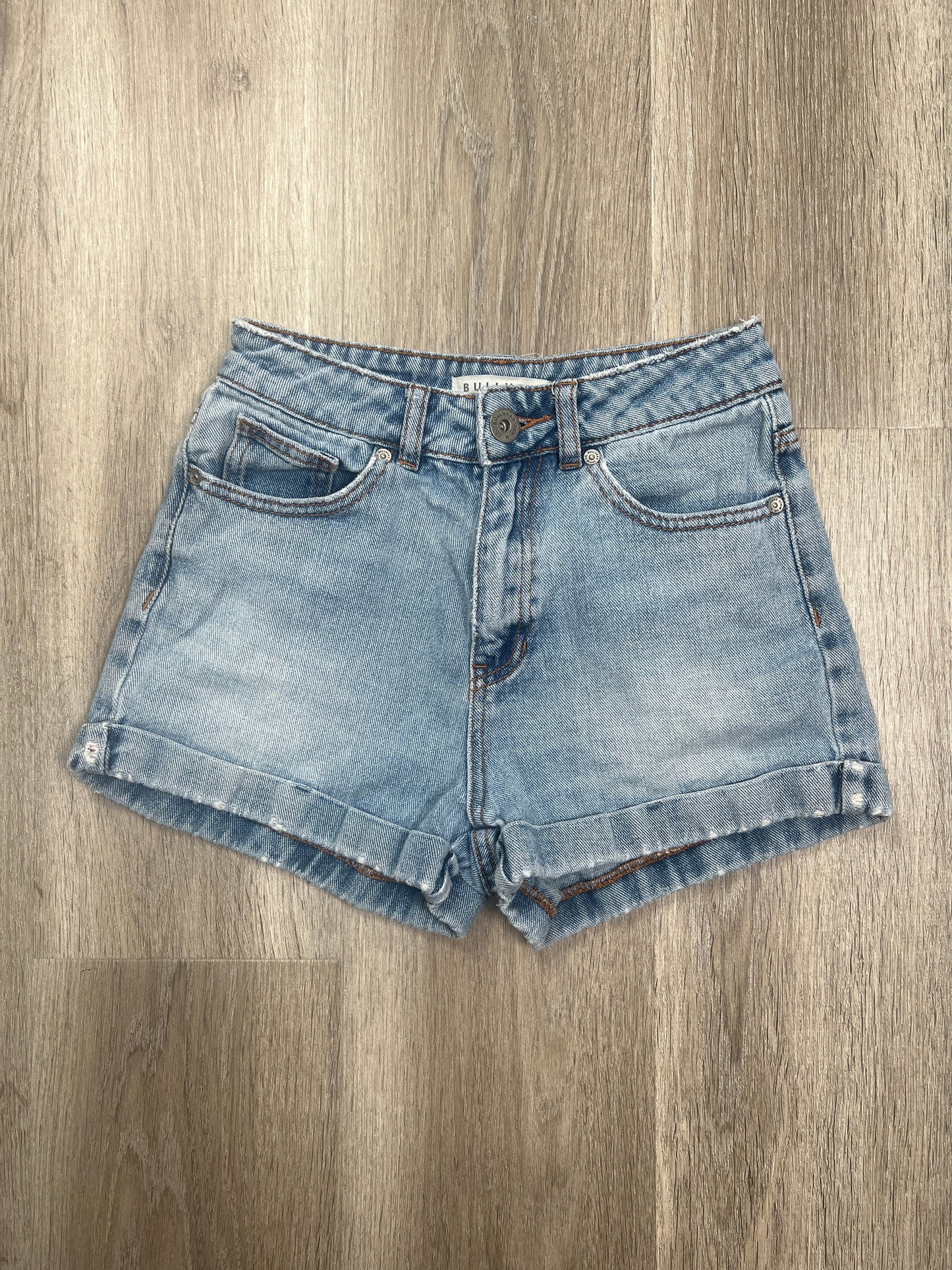 Blue Denim Shorts Bullhead, Size Xs