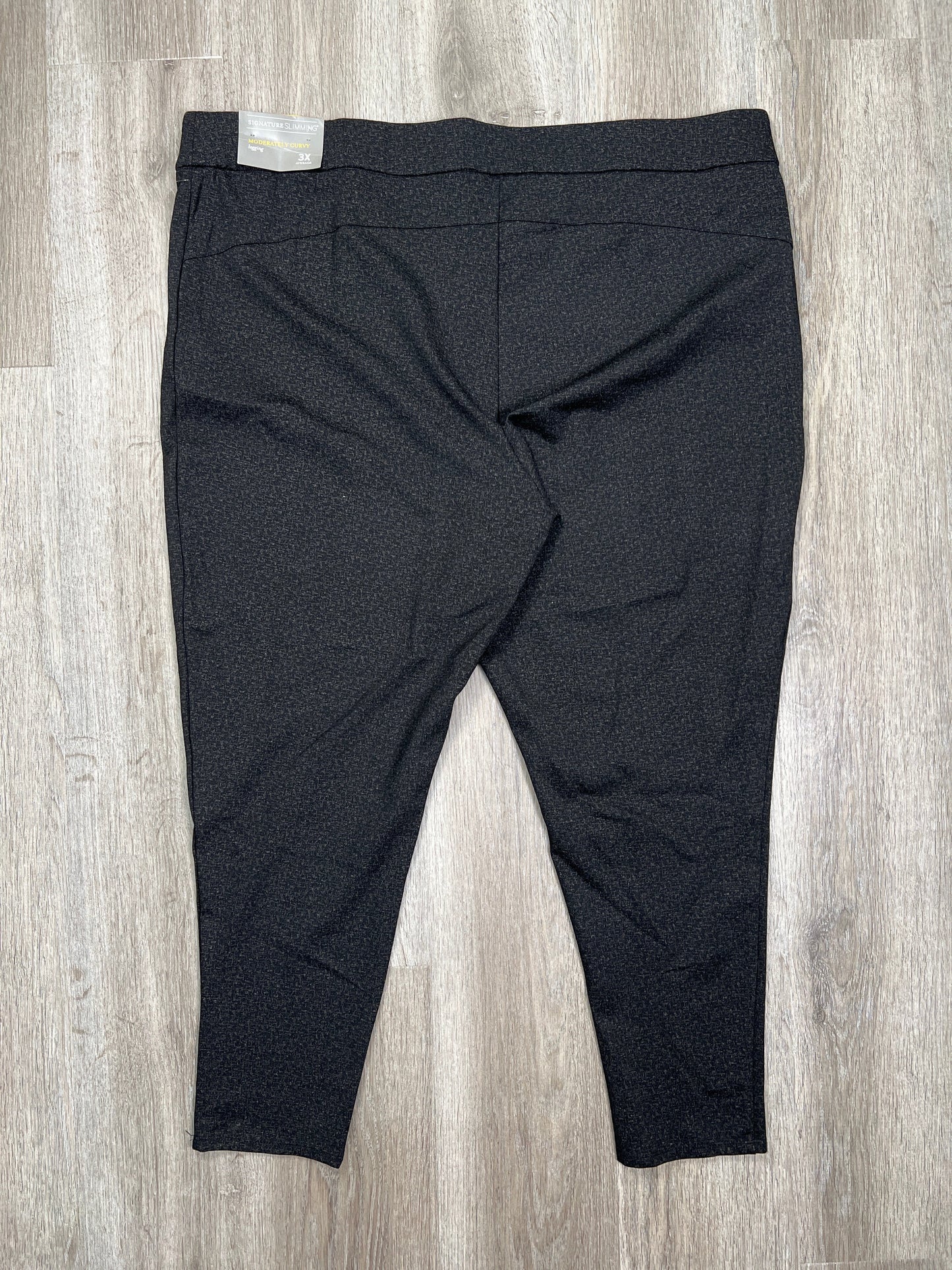 Black Pants Leggings Cj Banks, Size 3x