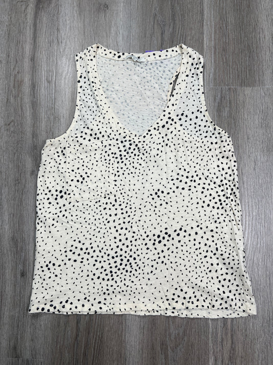 Black & Cream Tank Top Z Supply, Size M