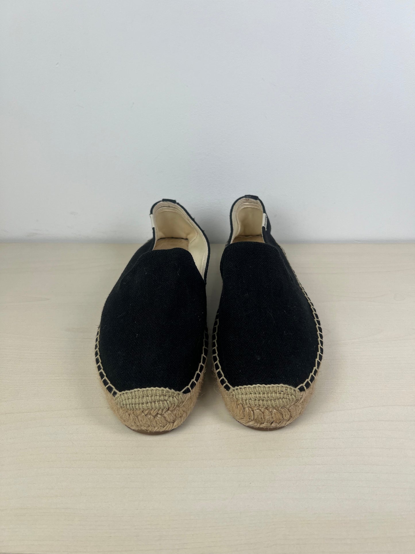 Black & Brown Shoes Flats Soludos, Size 11