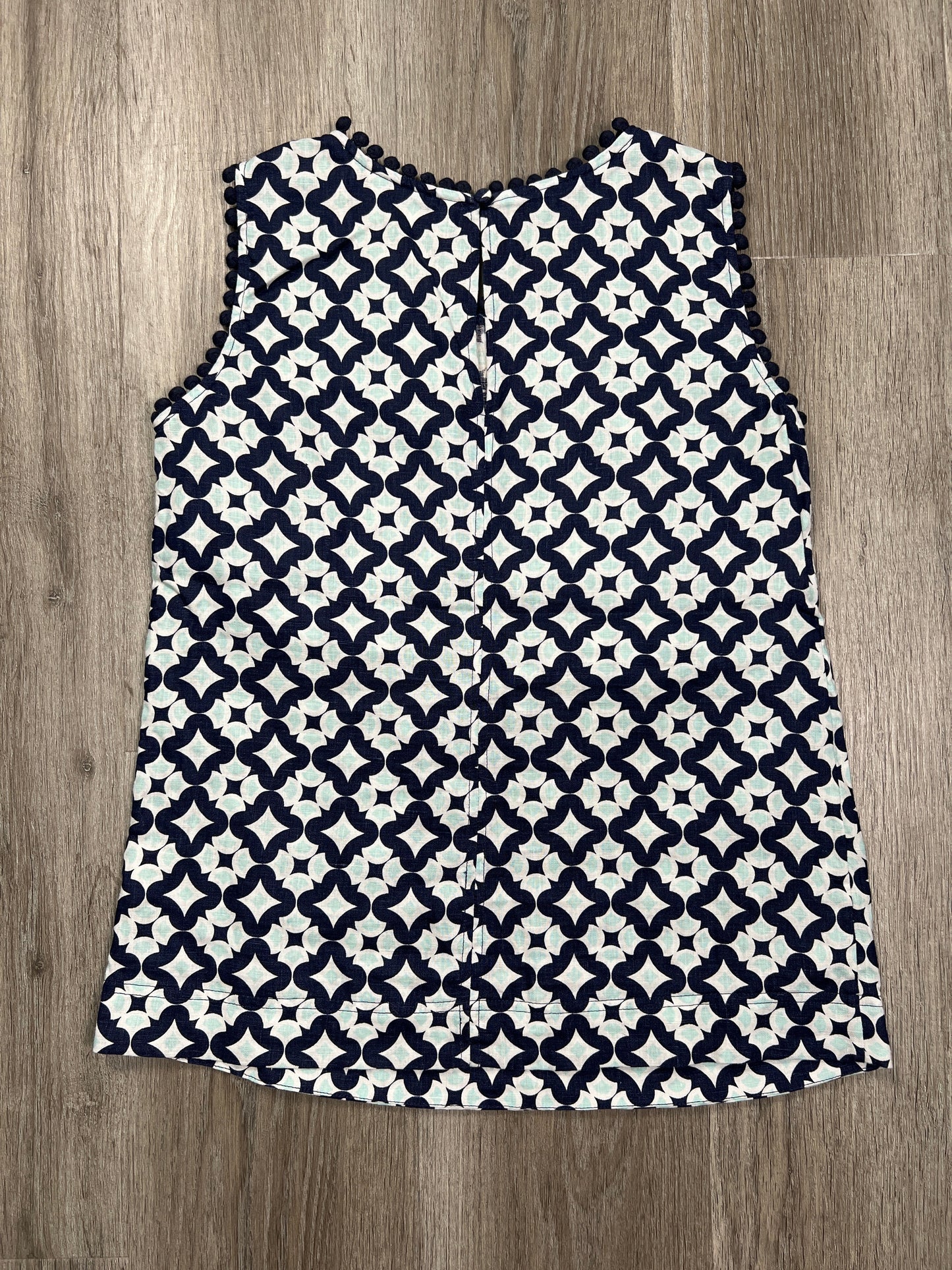 Blue Top Sleeveless Boden, Size Xs