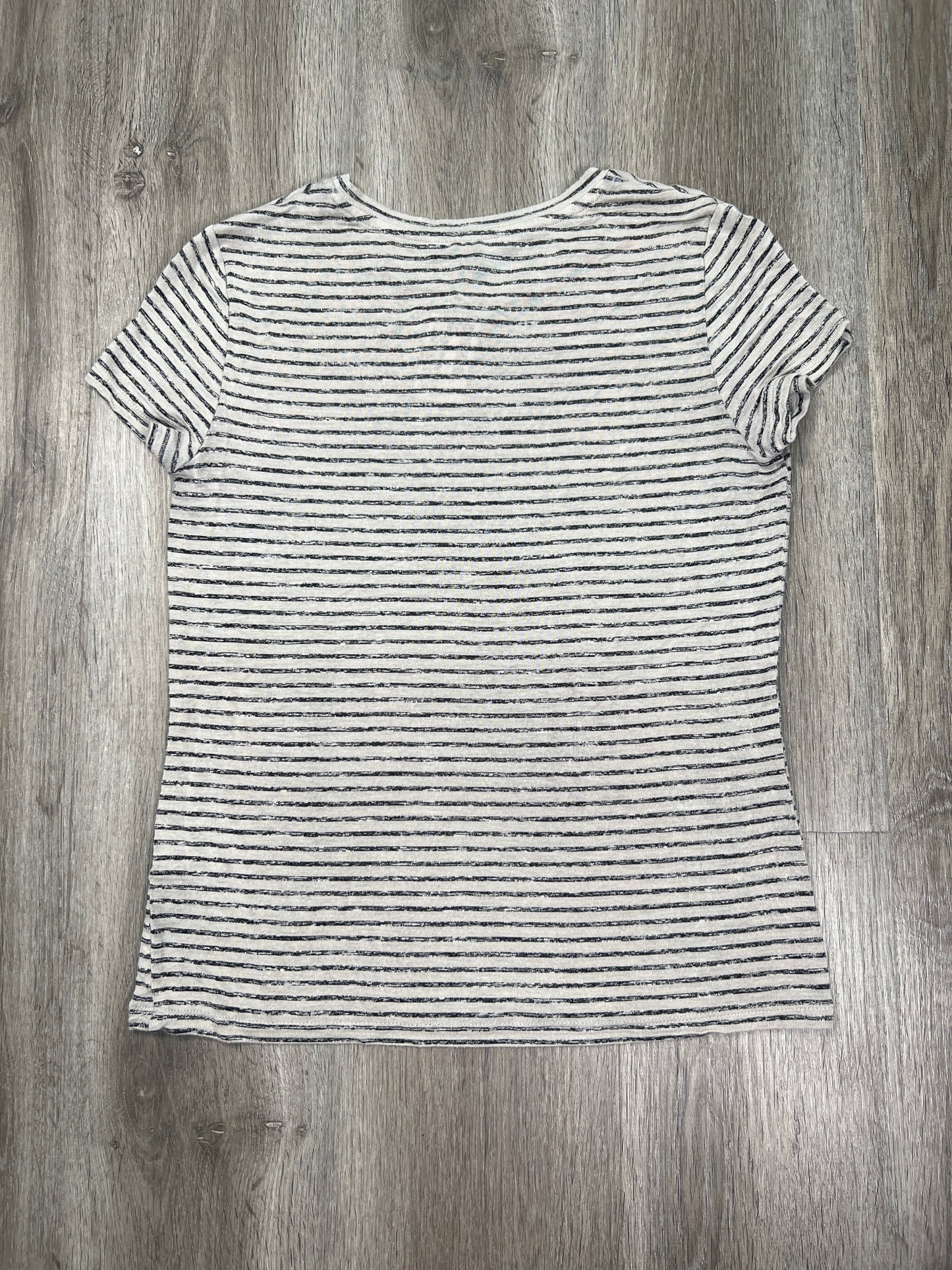 Striped Pattern Top Short Sleeve Liverpool, Size Xs