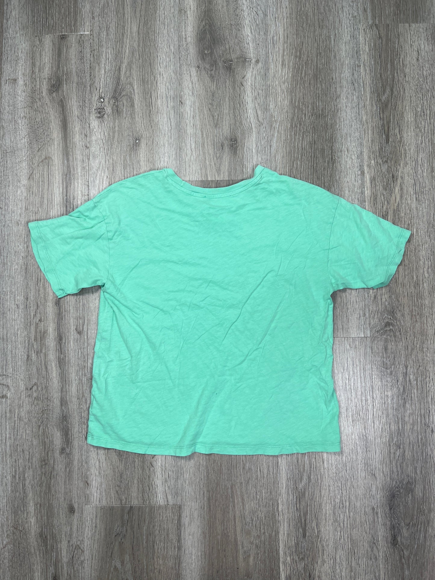 Green Top Short Sleeve Basic American Eagle, Size Xs