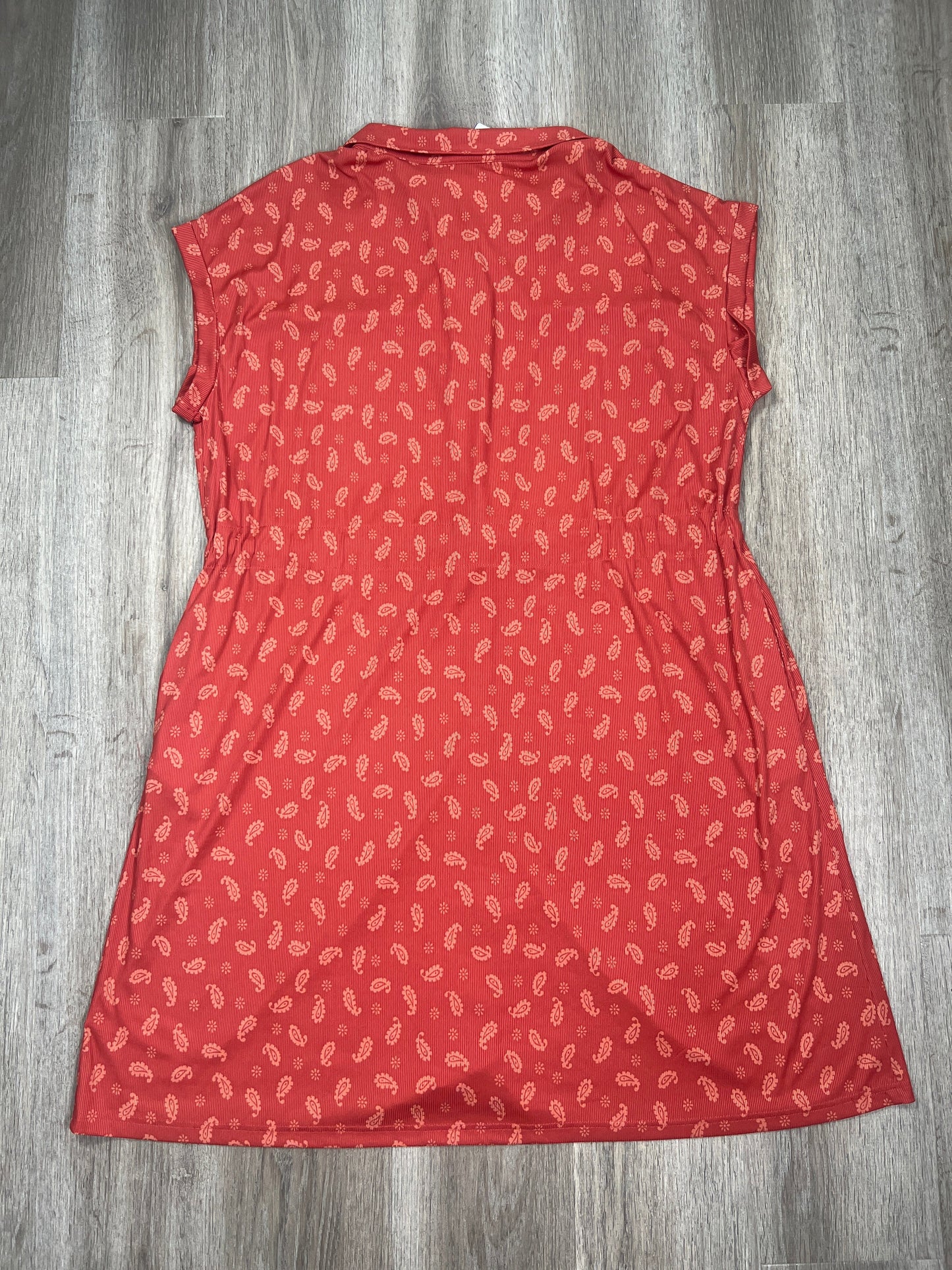 Paisley Print Dress Casual Short Lularoe, Size 2x