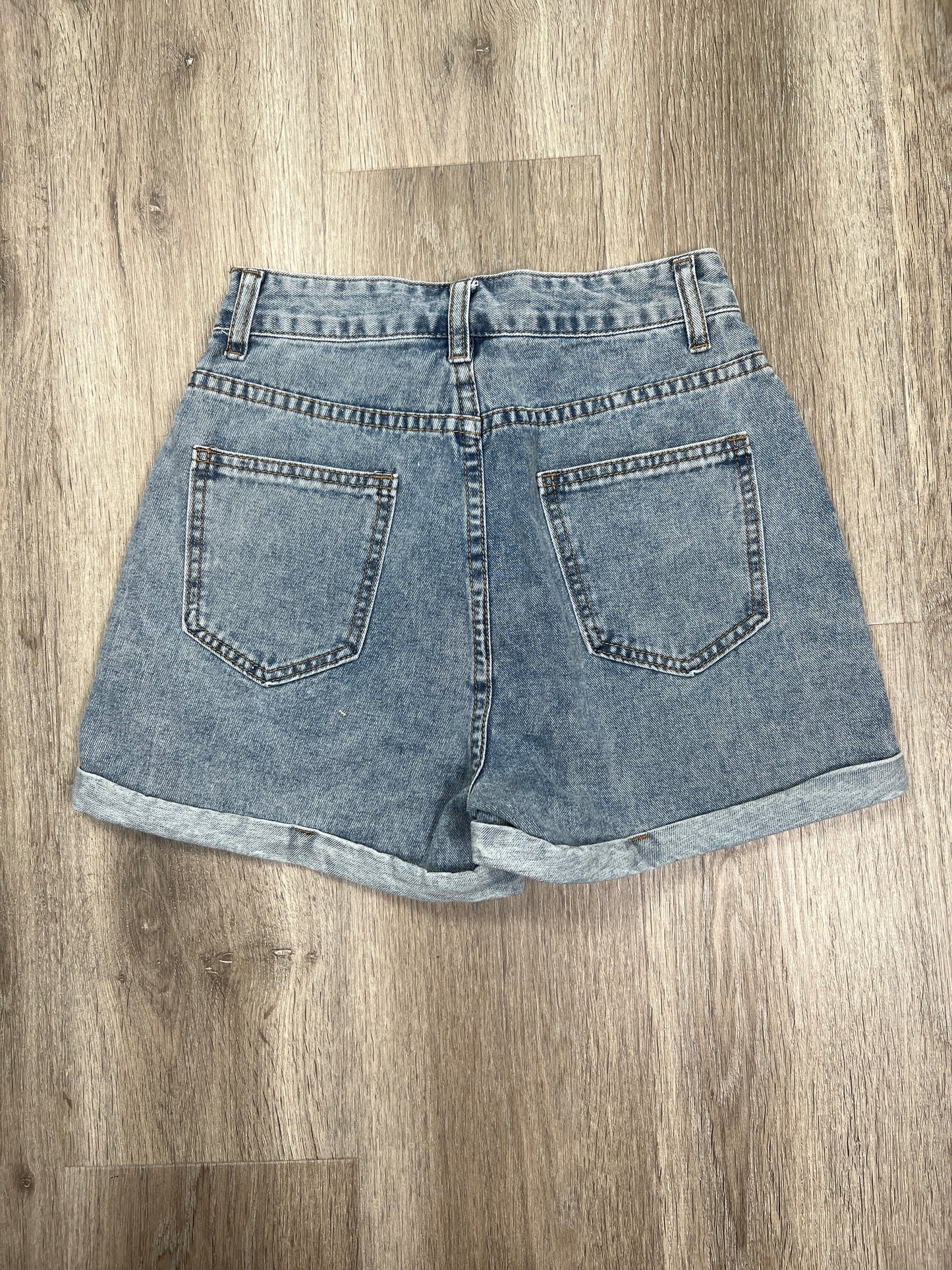 Blue Denim Shorts Shein, Size Xs