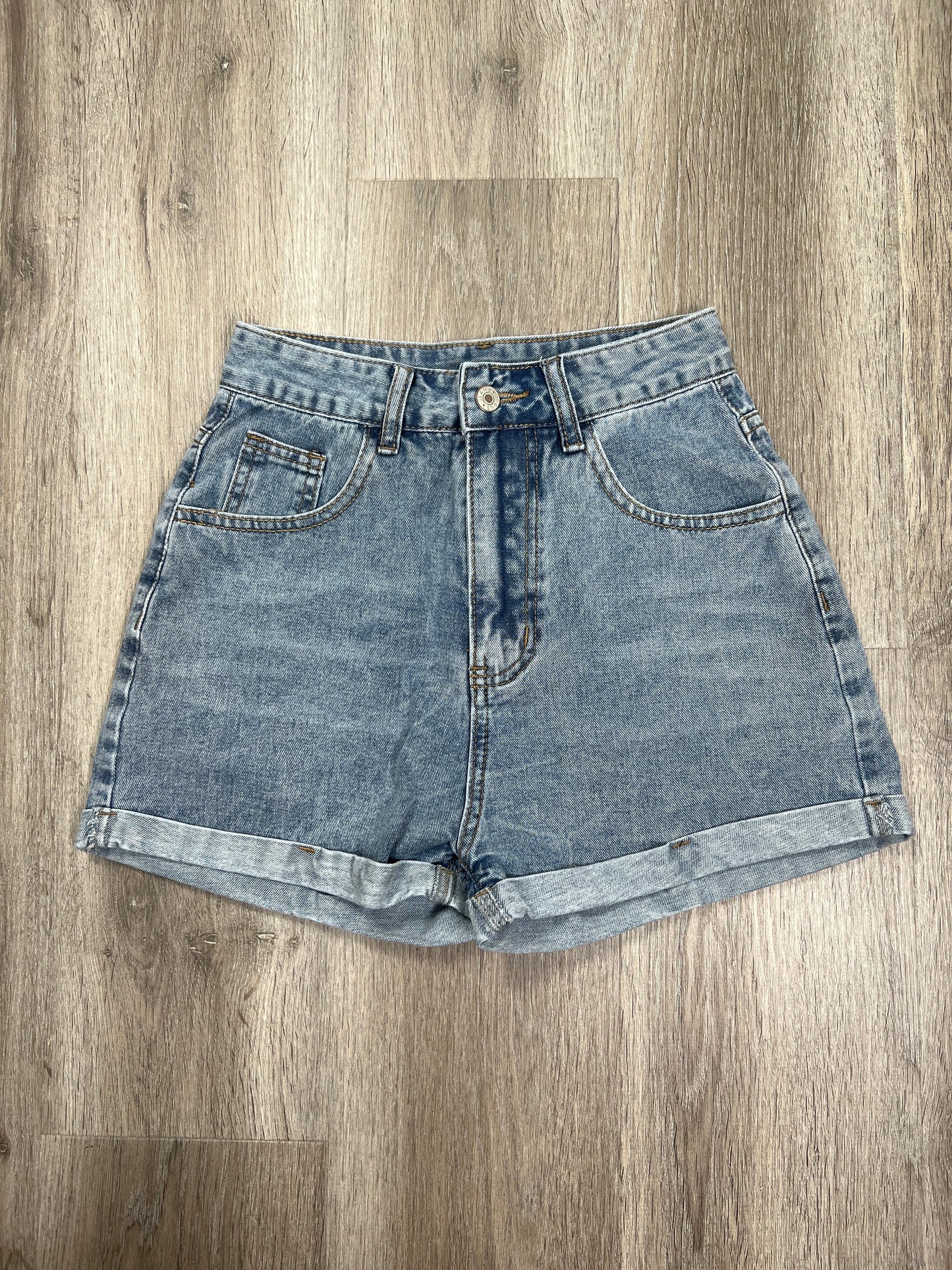 Blue Denim Shorts Shein, Size Xs