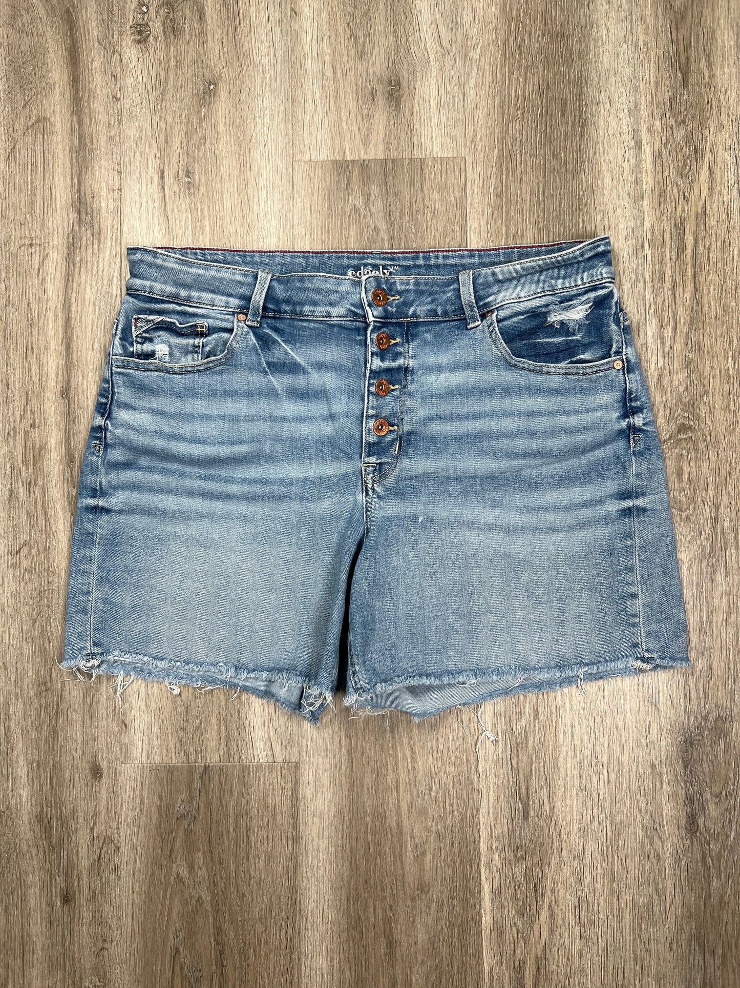 Blue Denim Shorts EDGELY,  Size Xl