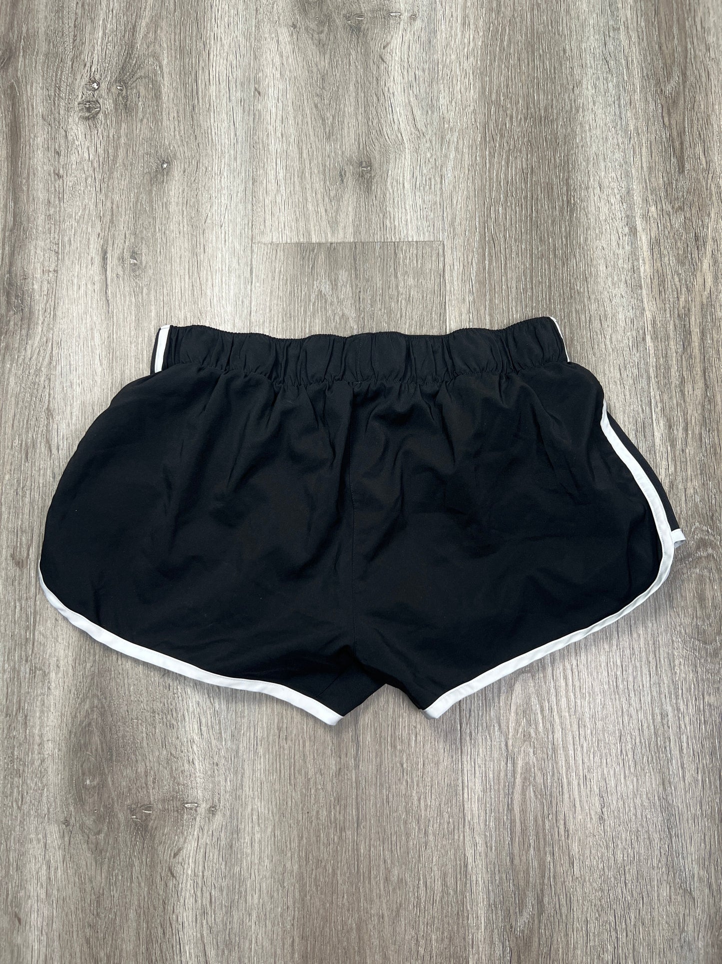 Black & White Athletic Shorts Adidas, Size L