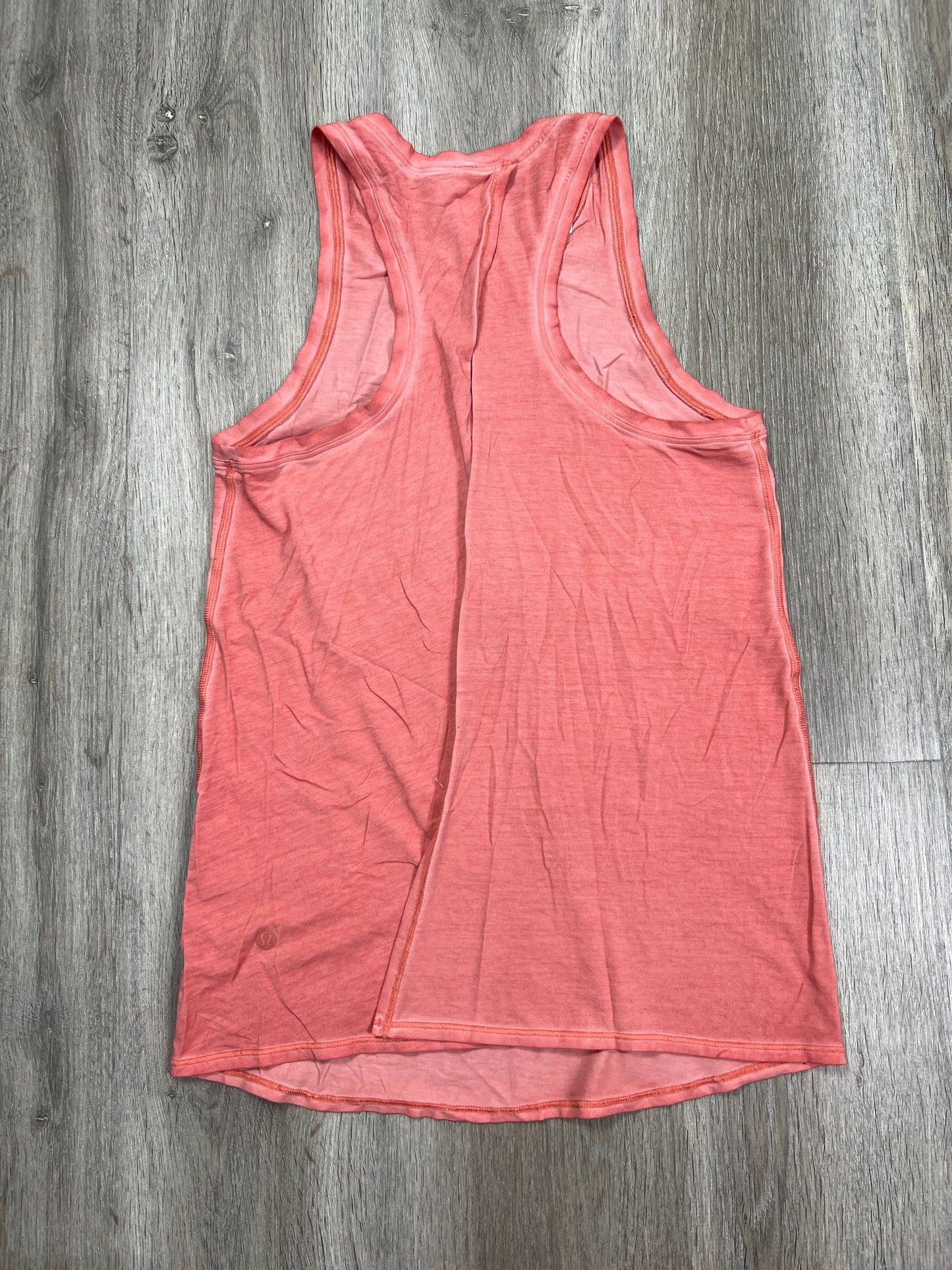 Athletic Tank Top By Lululemon In Orange, Size: S