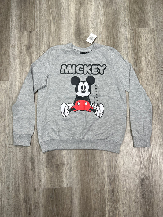 Top Long Sleeve By Disney Store In Grey, Size: M