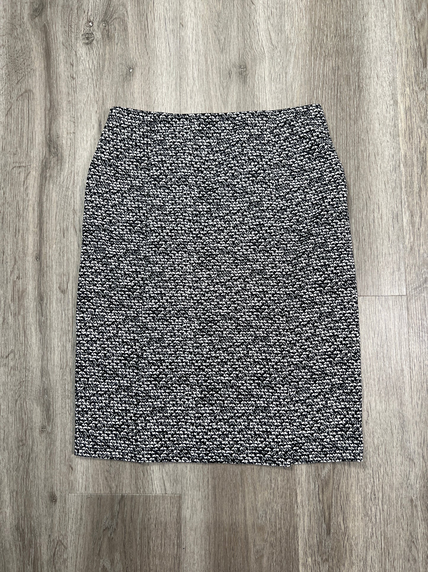 Skirt Midi By Michael By Michael Kors In Black & White, Size: S