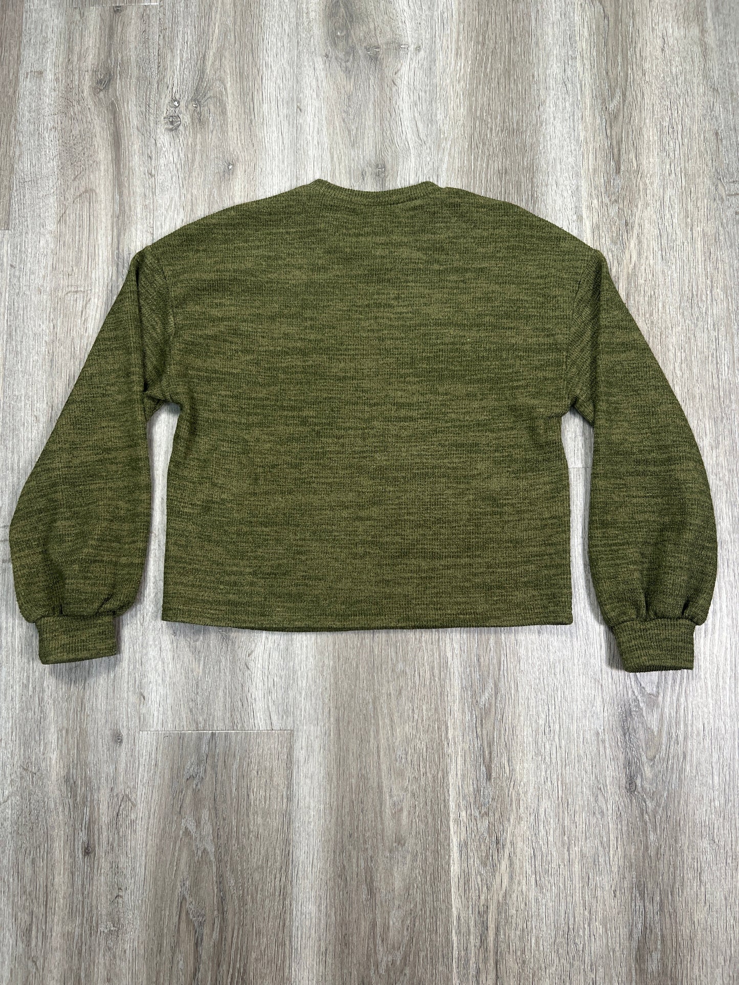 Sweater By Shein In Green, Size: Xs