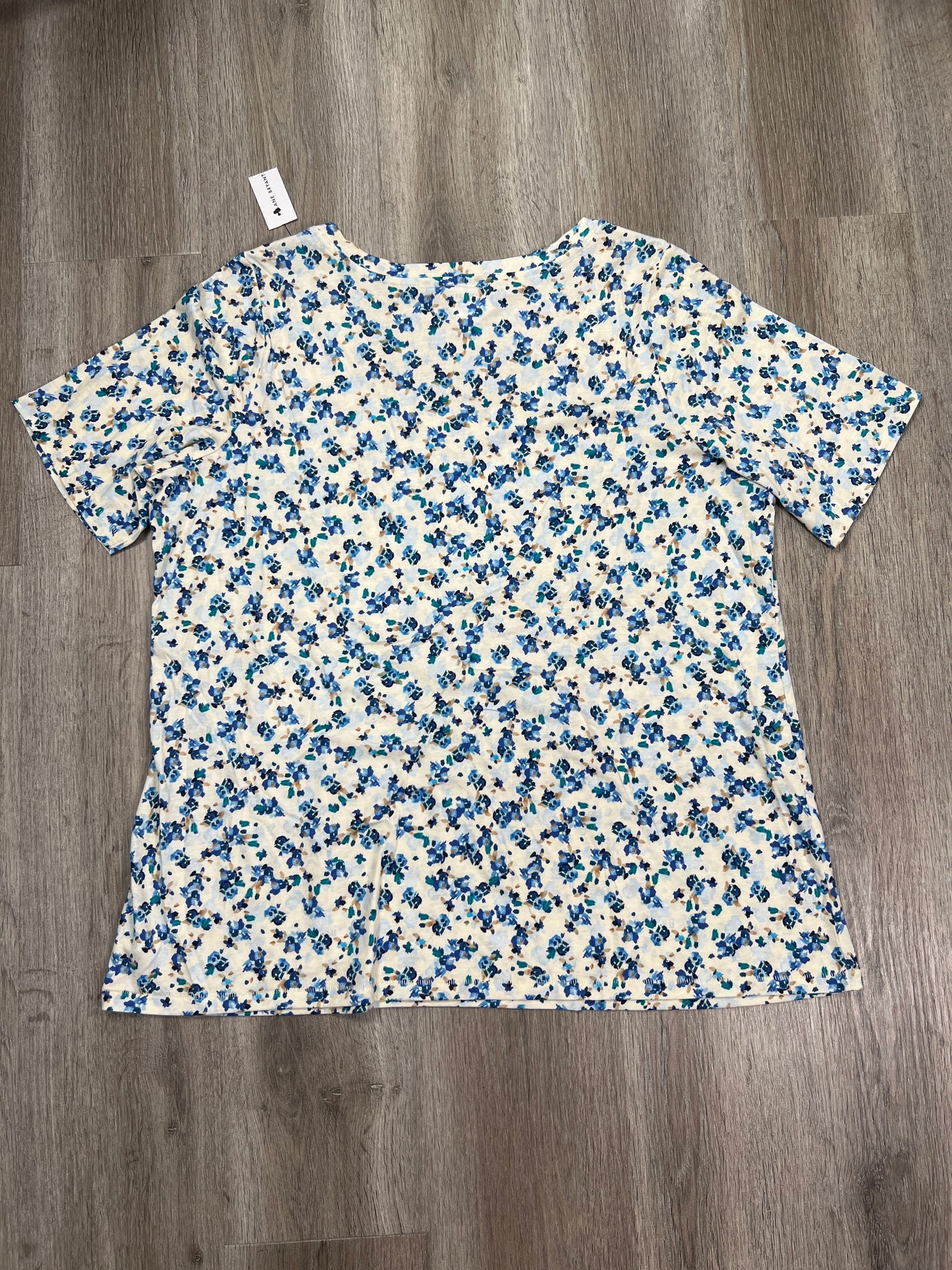 Top Short Sleeve By Lane Bryant In Floral Print, Size: 2x