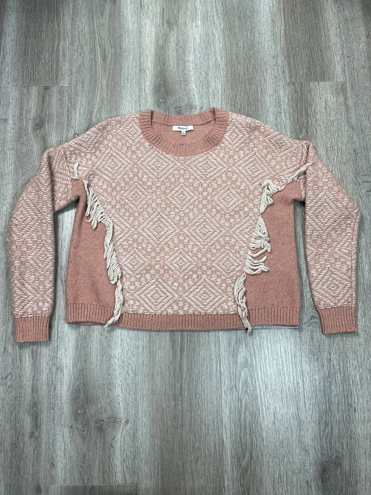 Sweater By Madewell In Pink, Size: M