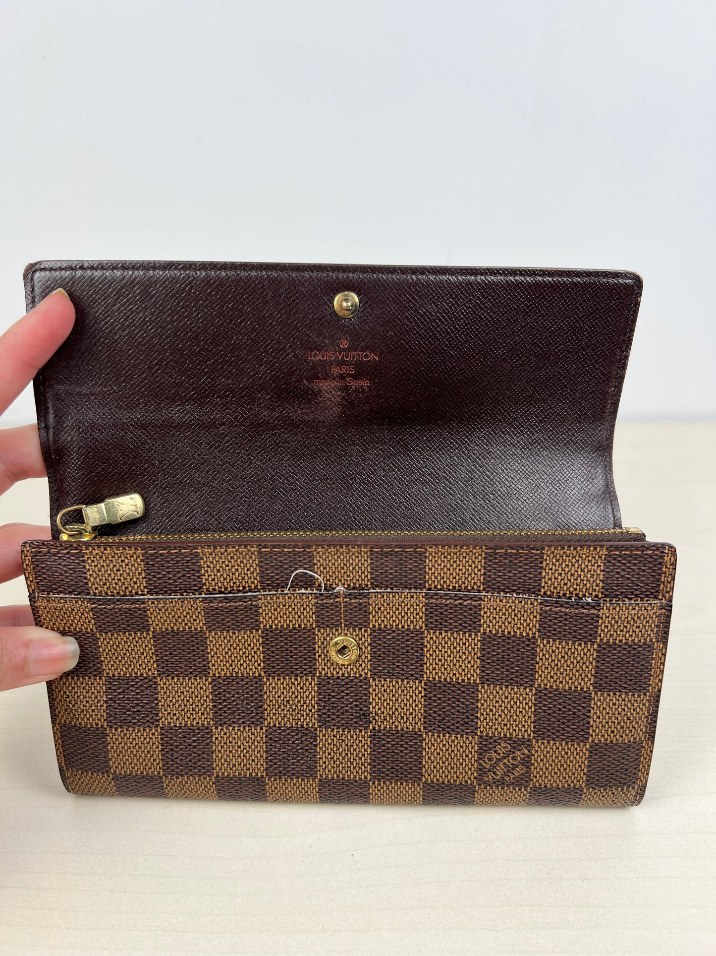 Wallet Luxury Designer Louis Vuitton, Size Large