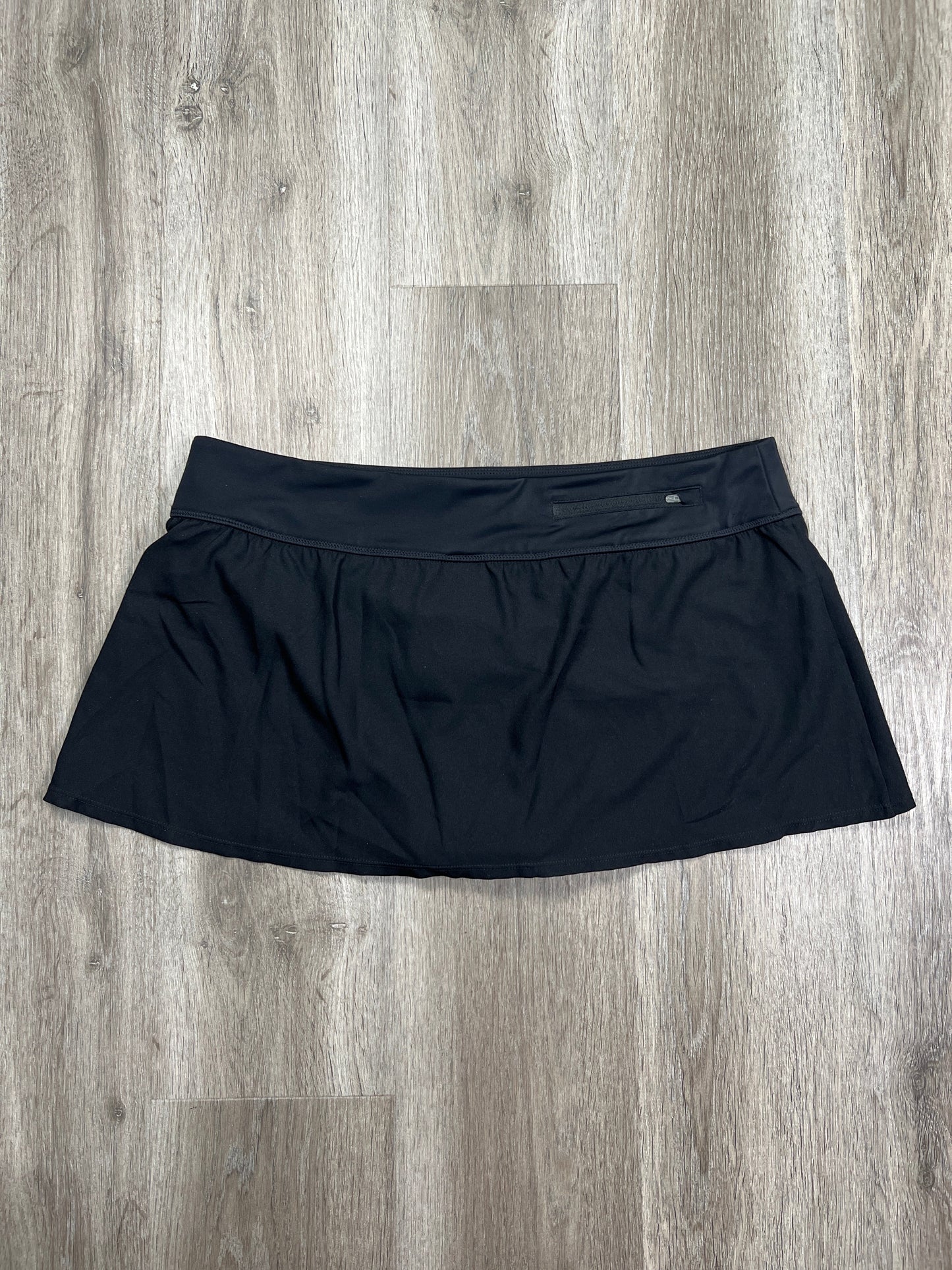 Athletic Skort By Nike Apparel In Black, Size: Xl