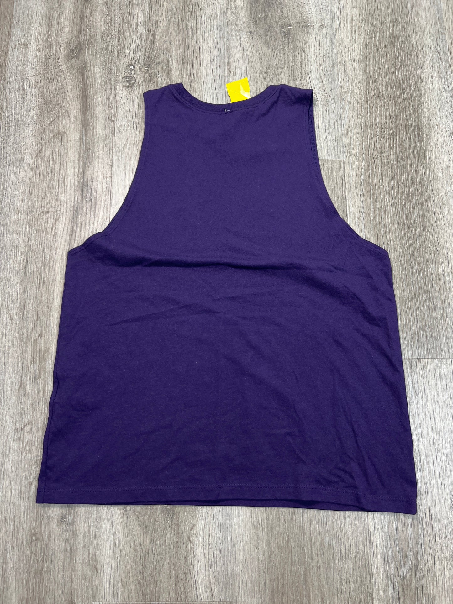 Athletic Tank Top By Under Armour In Purple, Size: M