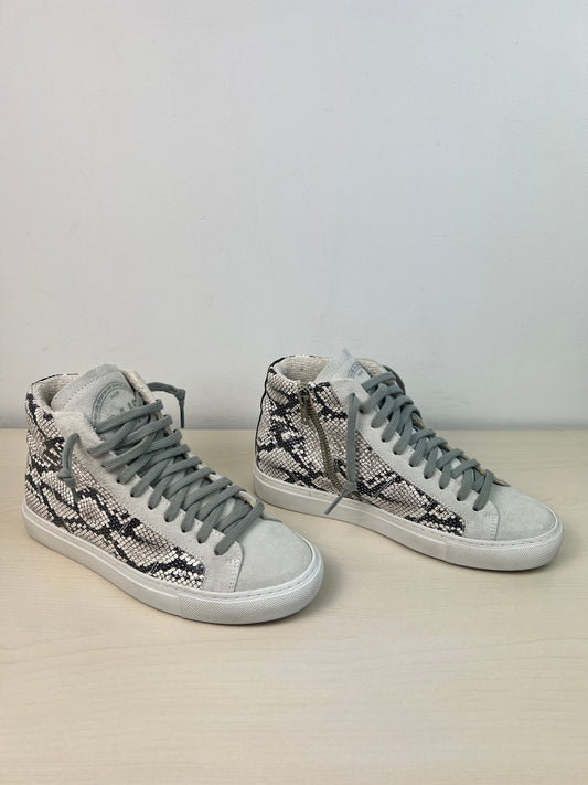 Shoes Sneakers By P448 In Snakeskin Print, Size: 7