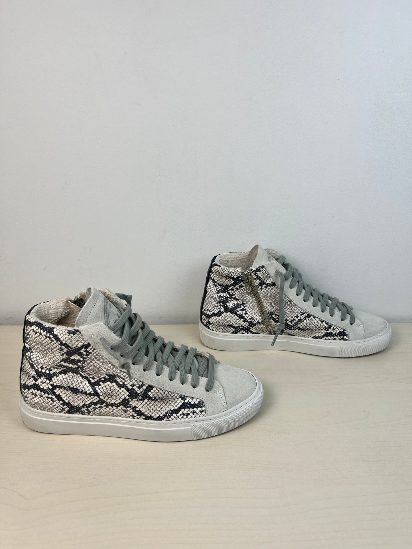 Shoes Sneakers By P448 In Snakeskin Print, Size: 7