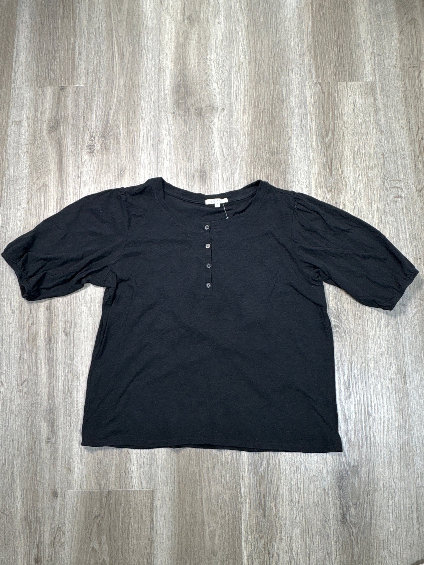 Top Short Sleeve By Z Supply In Black, Size: S