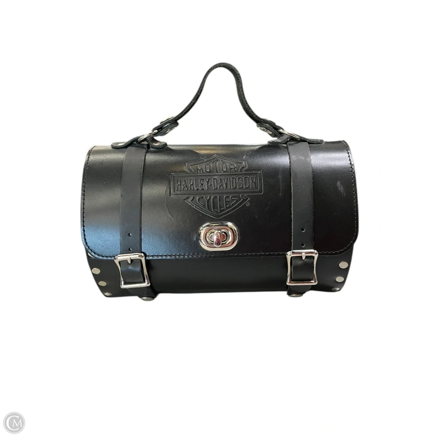 Handbag Leather By Harley Davidson, Size: Small
