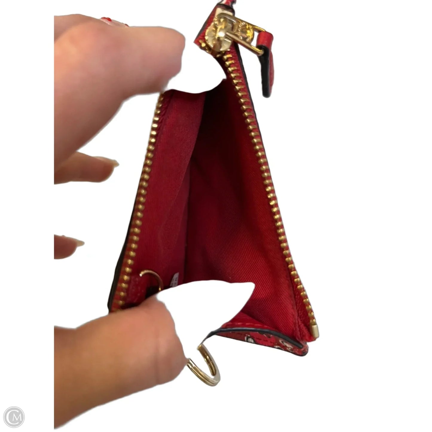 Coin Purse Designer By Coach, Size: Small