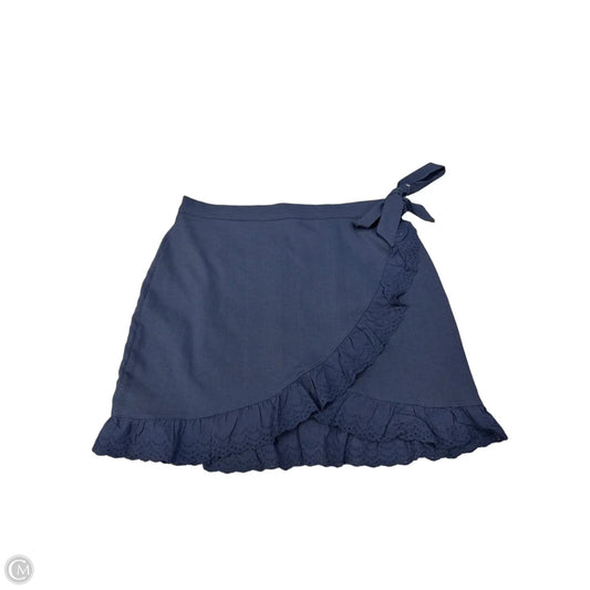 Skirt Mini & Short By Clothes Mentor In Navy, Size: Xl
