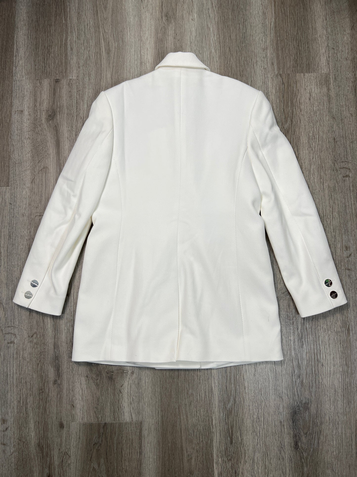 Blazer Designer By Halston In White, Size: S