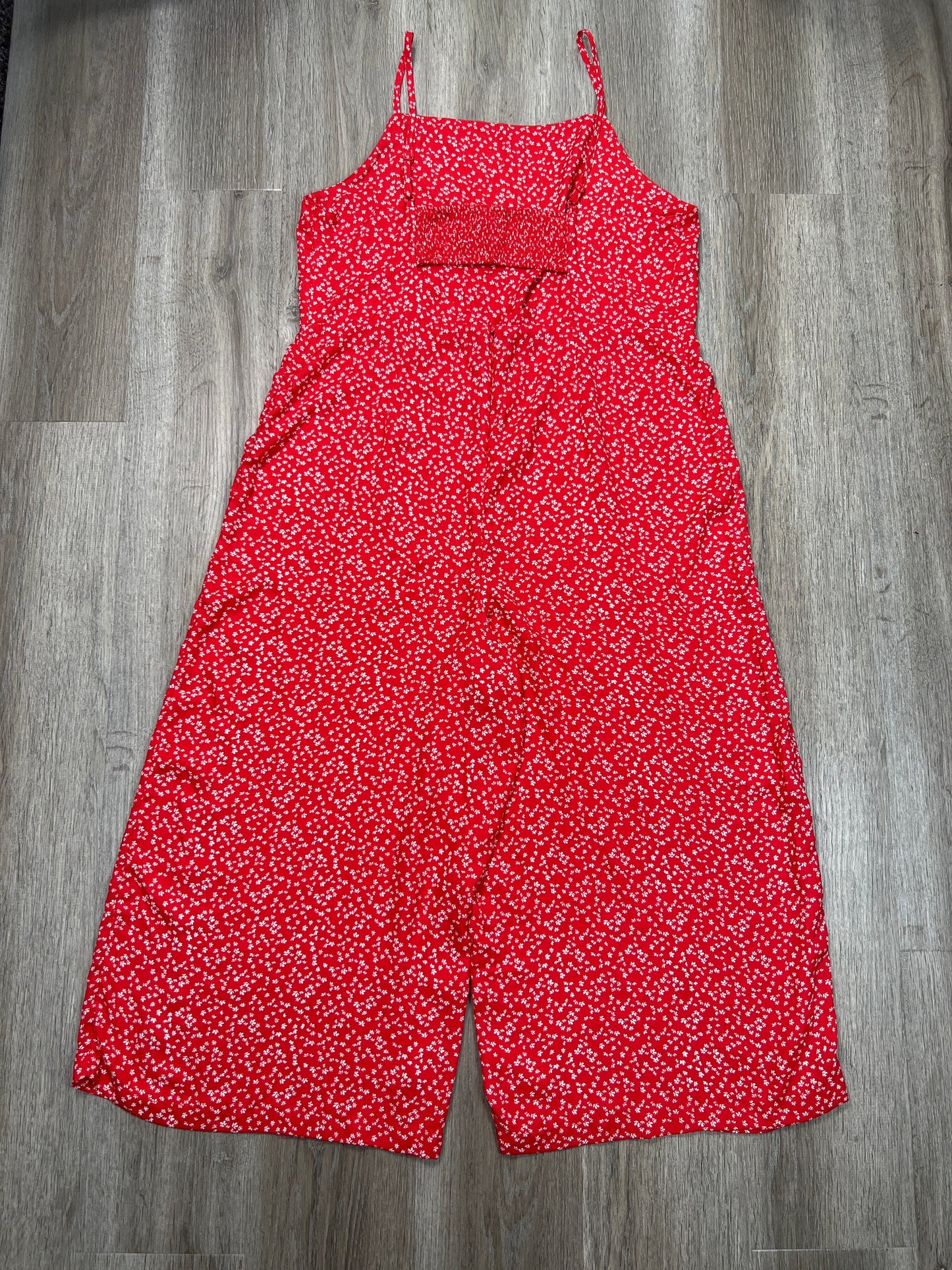 Jumpsuit By Wild Fable In Red, Size: Xxl