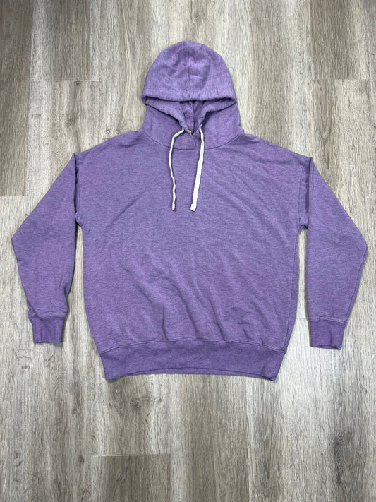 Sweatshirt Hoodie By Buffalo David Bitton In Purple, Size: S