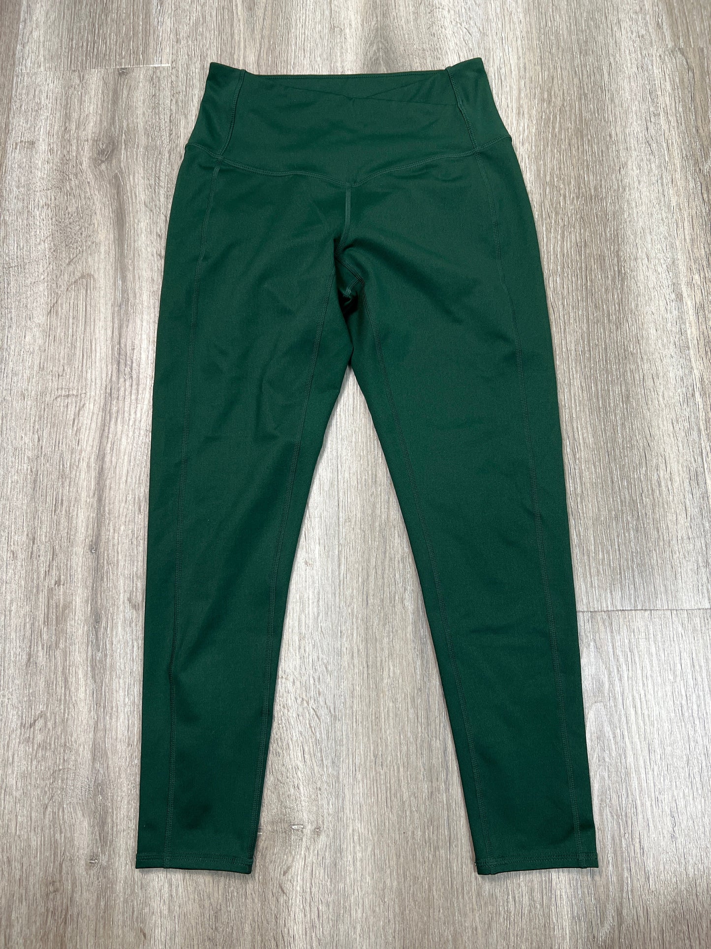 Athletic Leggings By Zella In Green, Size: S