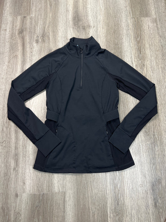 Athletic Jacket By Fabletics In Black, Size: S