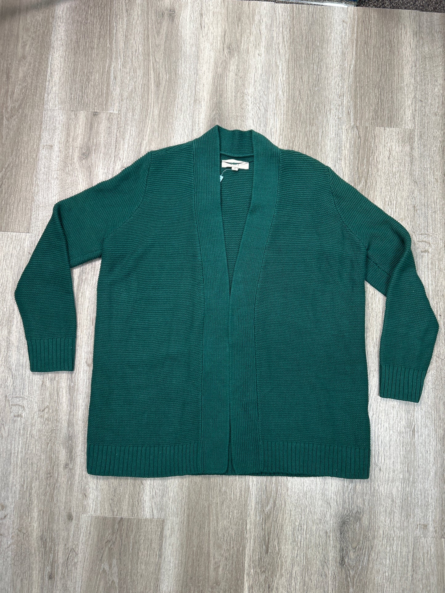 Cardigan By Loft In Green, Size: L