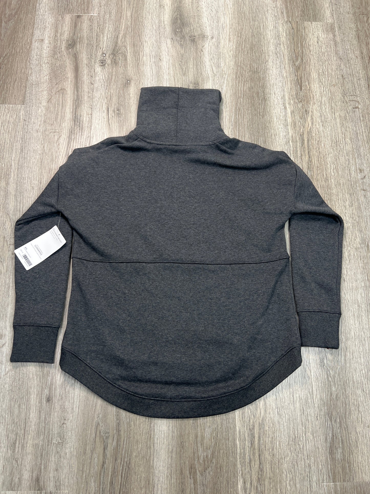 Sweatshirt Collar By Athleta In Grey, Size: Xs