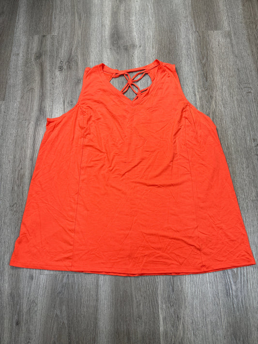 Tank Top By Terra & Sky In Orange, Size: 2x