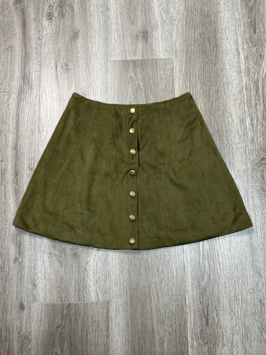 Skirt Mini & Short By Altard State In Green, Size: Xs